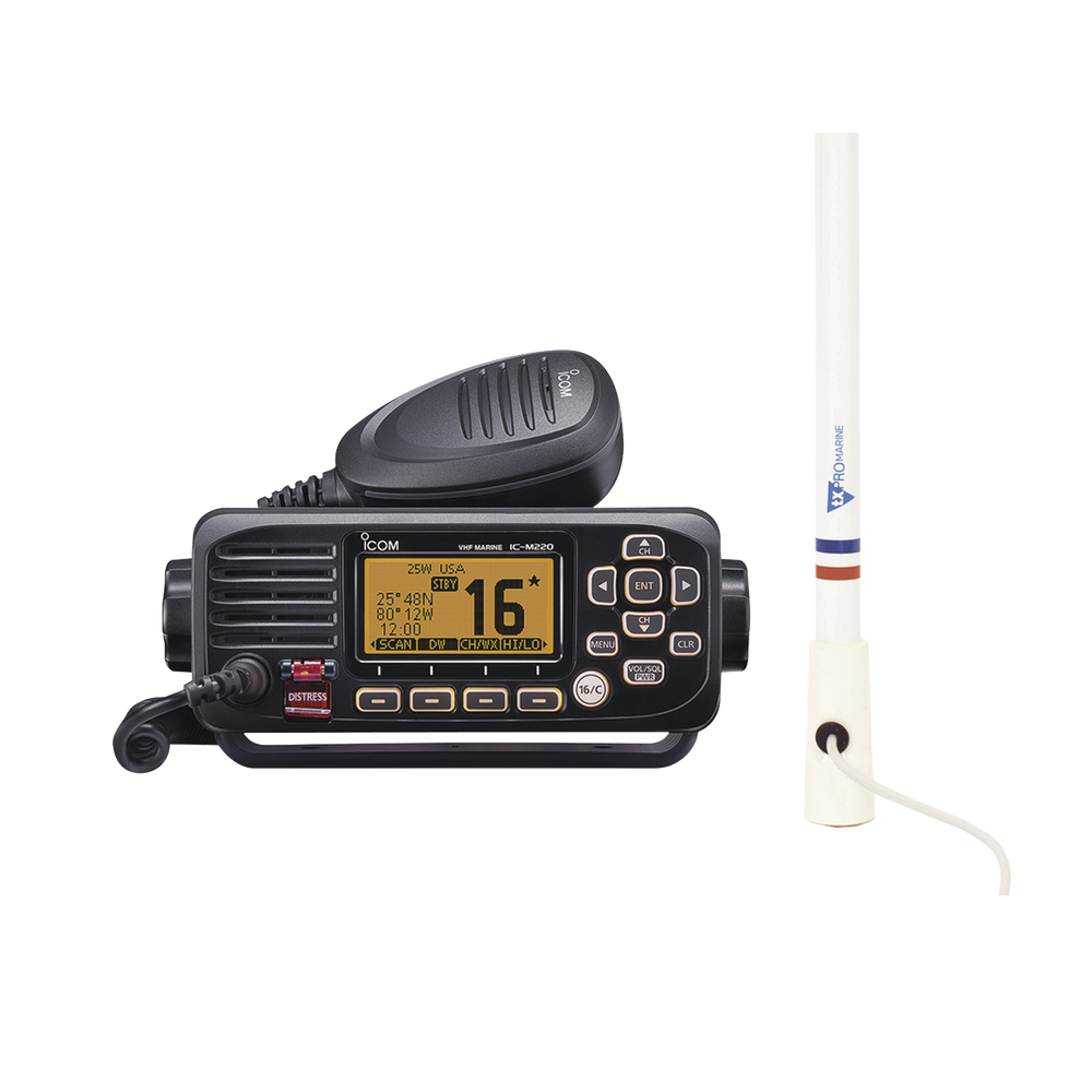 Kit radio ICM220 Symetrix Marine